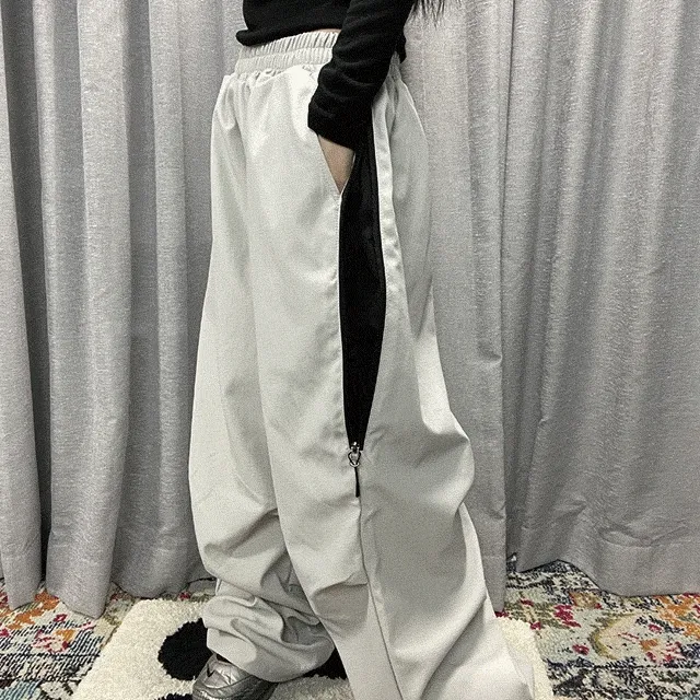 Side zipper balloon pants (2colors)