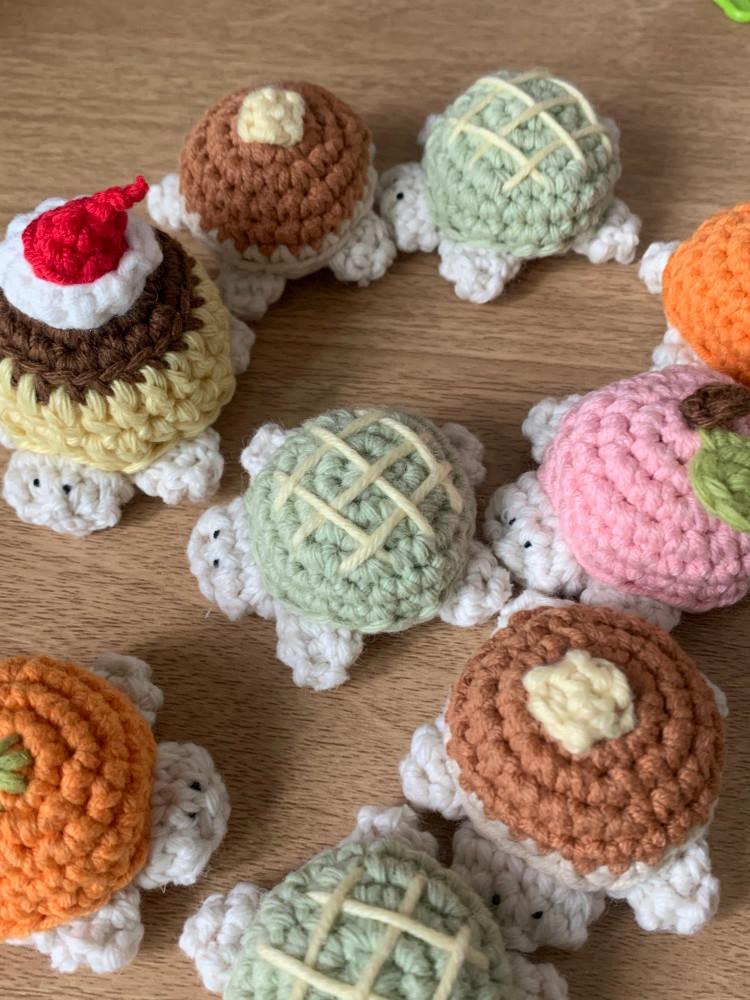 [뜨둥]뜨개 거북이 키링(8종)