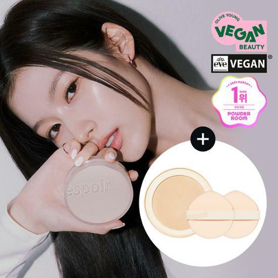 [단독기획]에스쁘아 비내추럴 쿠션 기획세트(본품+리필+퍼프2매)