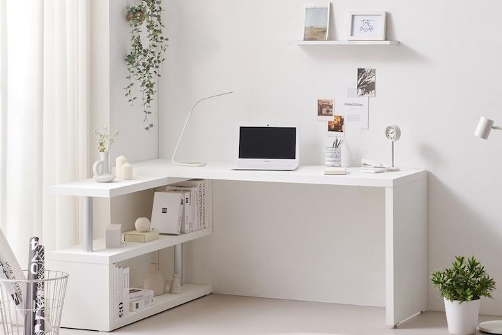 179,550원 코넬 이지 와이드 데스크세트 파티션 학생 책상 책장 테이블 1600