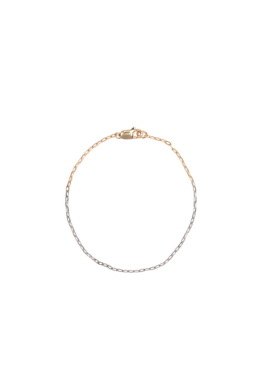 TWO TONES GOLD BRACELET