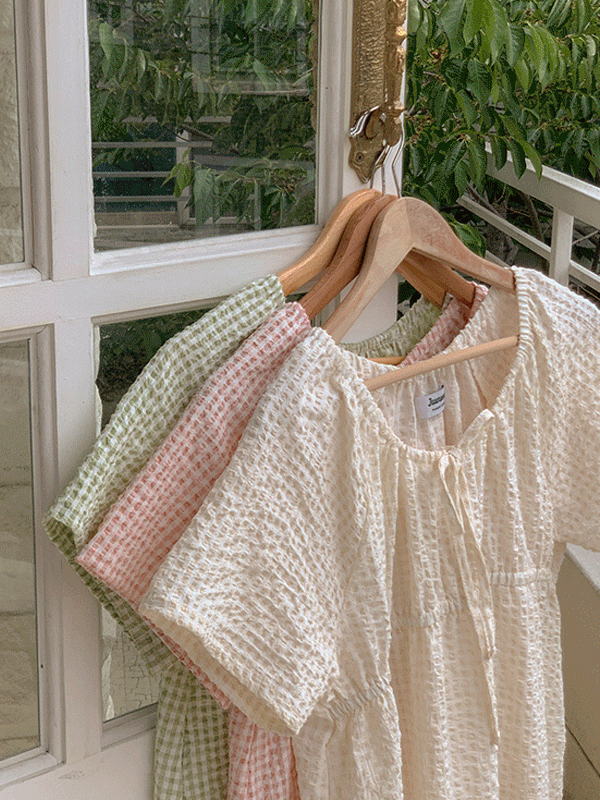 J'eu 에이프릴 시어서커 파자마세트 3color, 2type