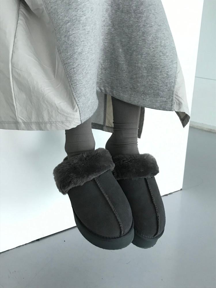 [히피디피] 밴딩 어그 슬리퍼 (4color)