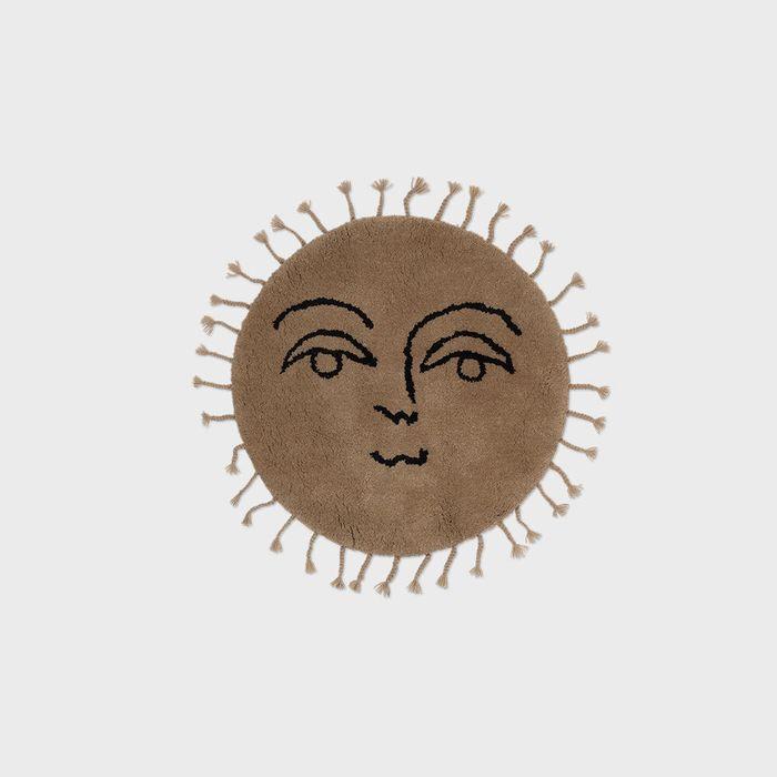 SUN TUFTED RUG SMALL 태양 러그 스몰-NATURAL