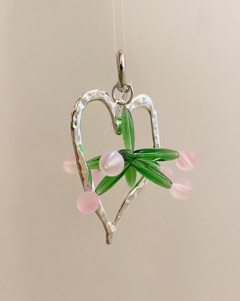 [백참] 빈티지 하트 백참