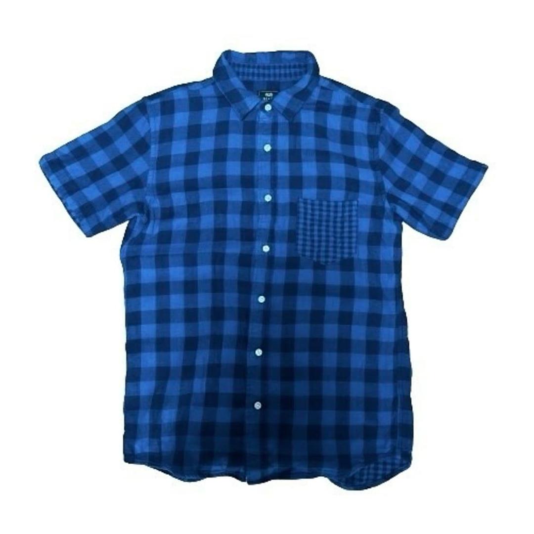 BEAMS HEART 반소매 체크 셔츠  | 후루츠패밀리