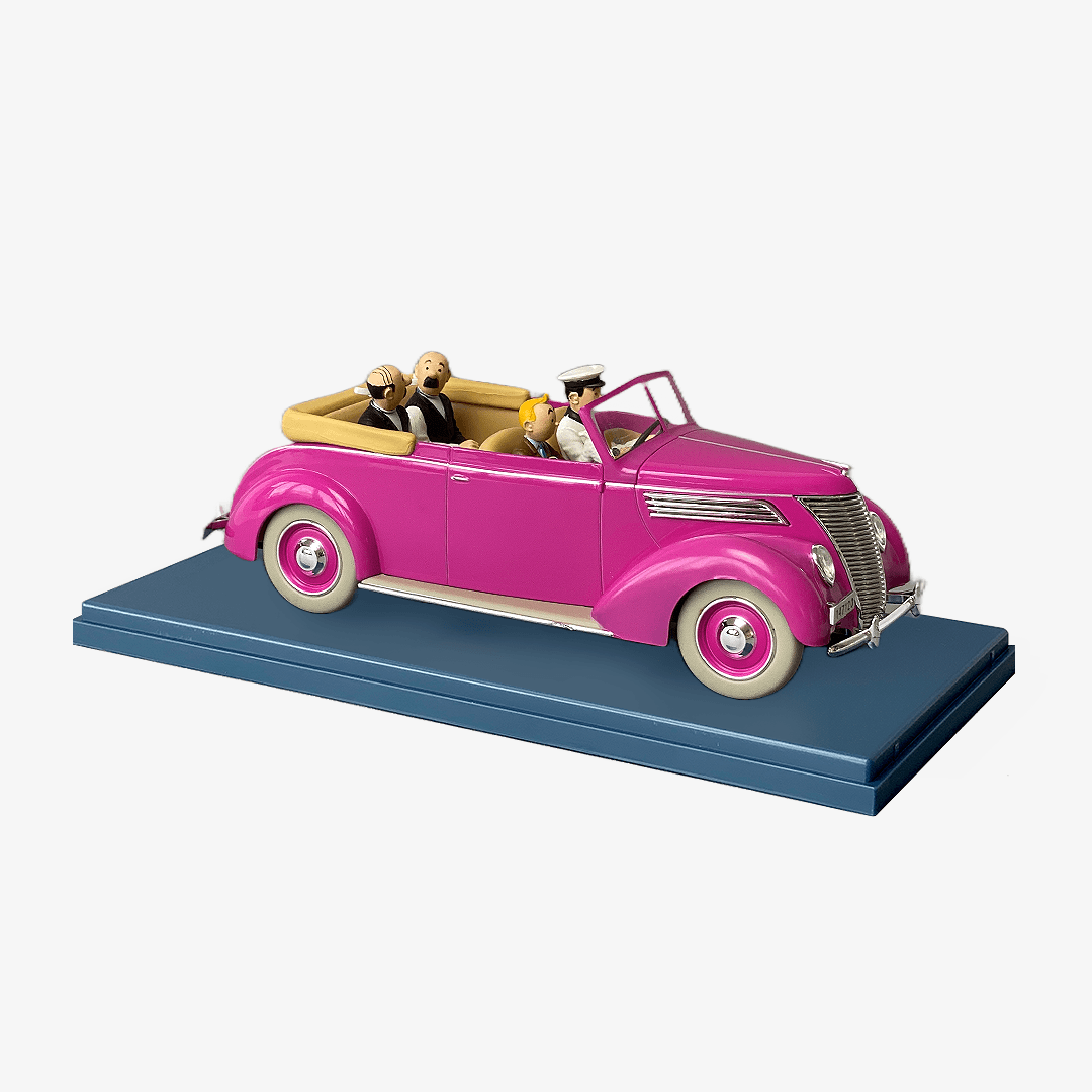 THOMPSON FORD V8 #65 핫핑크 포드 V8 컨버터블 1/24자동차