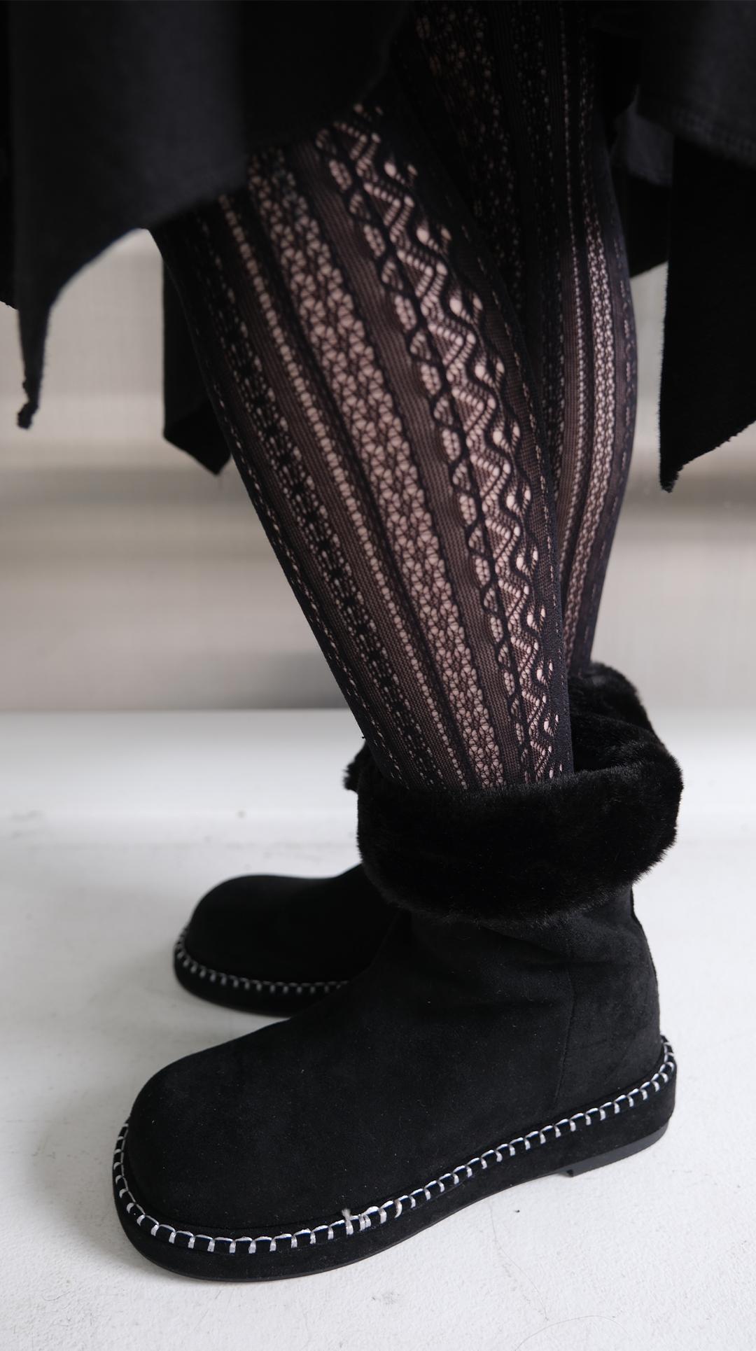 Lace point stockings (2 Color)