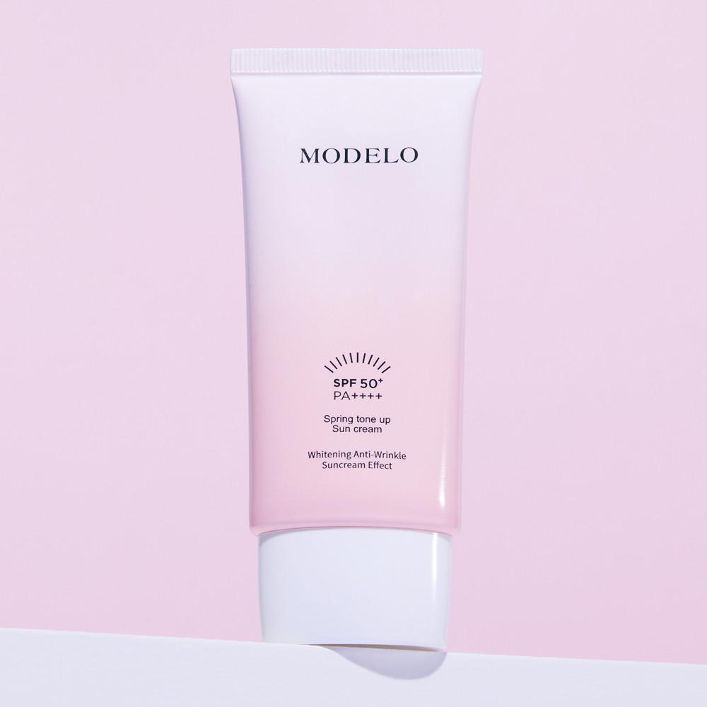 모델로 무기자차 톤업 선크림