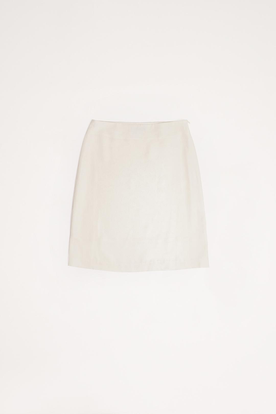 PETAL SKIRT OFF WHITE