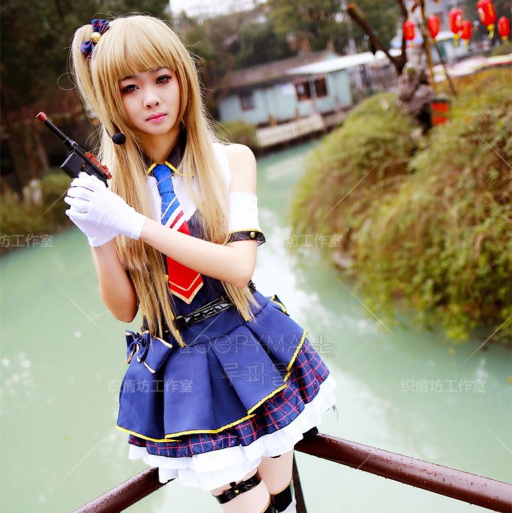 Love Live 러브라이브 경찰 각성 미나미 코토리 코스프레 의상 풀 세트