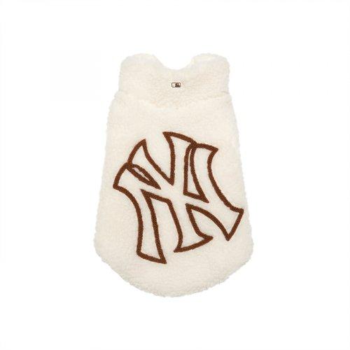 PET 메가로고 후리스 점퍼 NY (Cream)