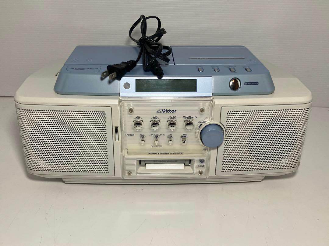 Victor ビクター CD/MDラジカセ Clavia RC-Z1MD