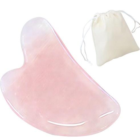 호스커스 로즈쿼츠 괄사 도구 + 보관파우치, 1개 - 기타 지압/마사지 | 쿠팡