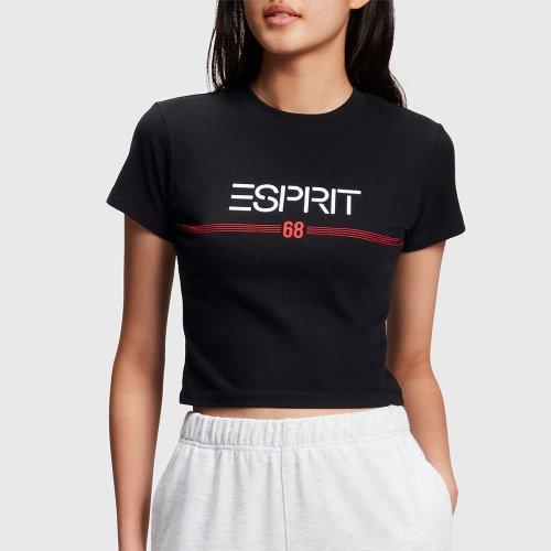 R&R 크롭 반팔티 블랙