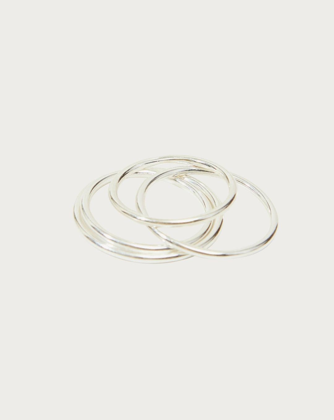 Thin Plain Ring in Silver - 5