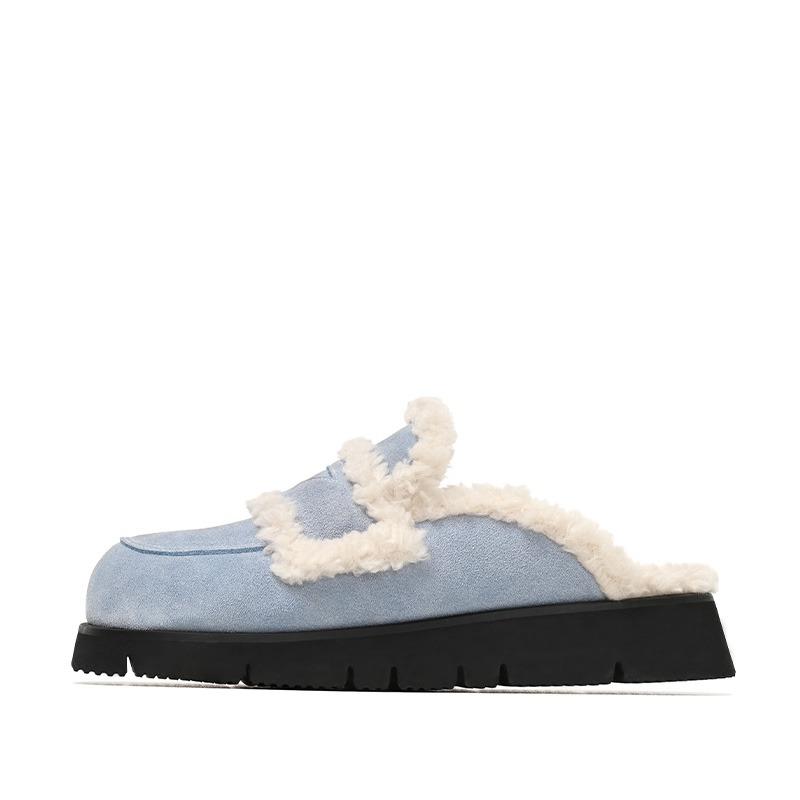 Fur penny slipper (MB231130)_sky blue