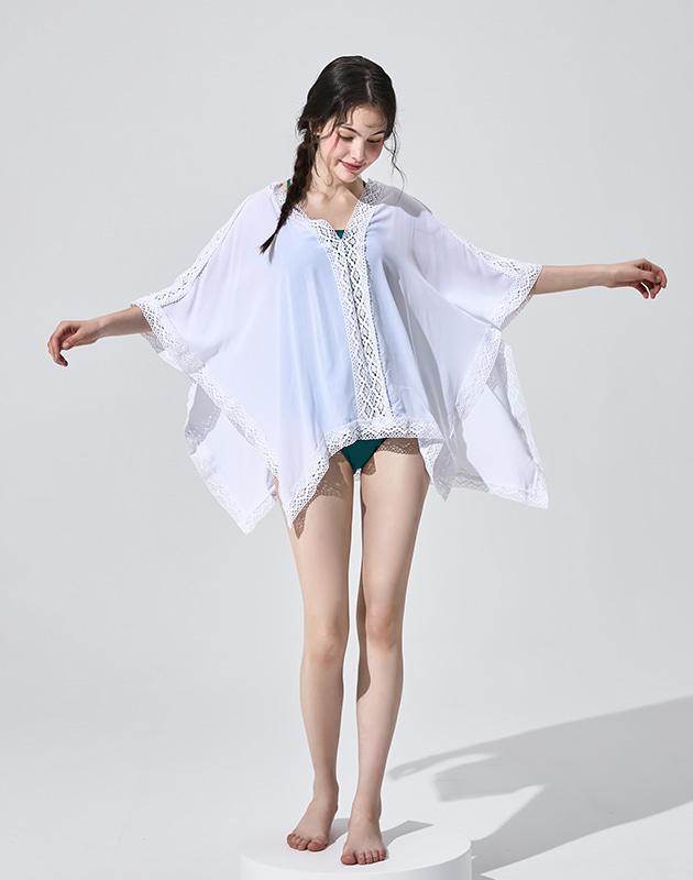 스퀘어 코튼 커버업