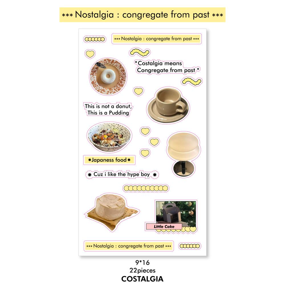 [코스탈지아] Nostalgia Series 01 seal sticker