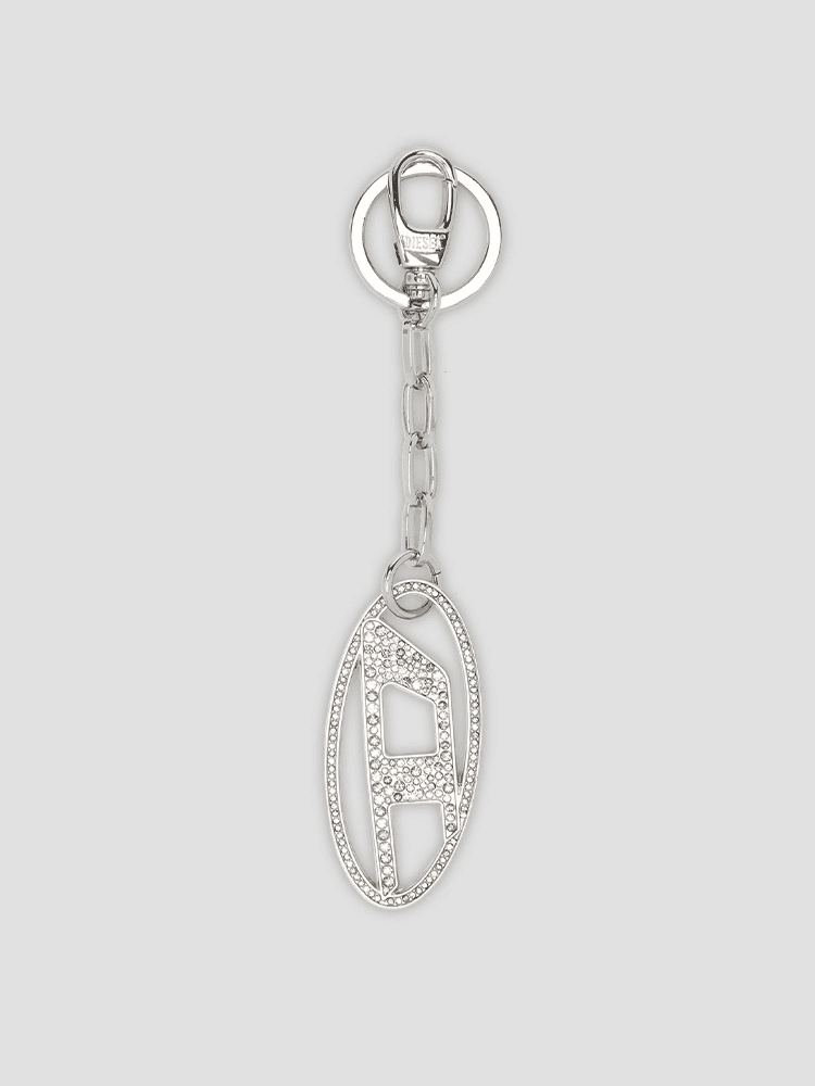 SILVER 1DR HOLY-C wallet  디젤(DIESEL) 실버 키링