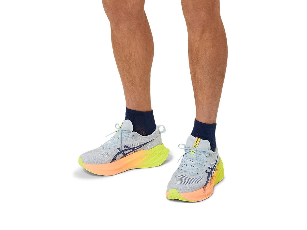 SUPERBLAST 2 PARIS | Unisex | Cool Grey/Safety Yellow | Running Shoes | ASICS United States