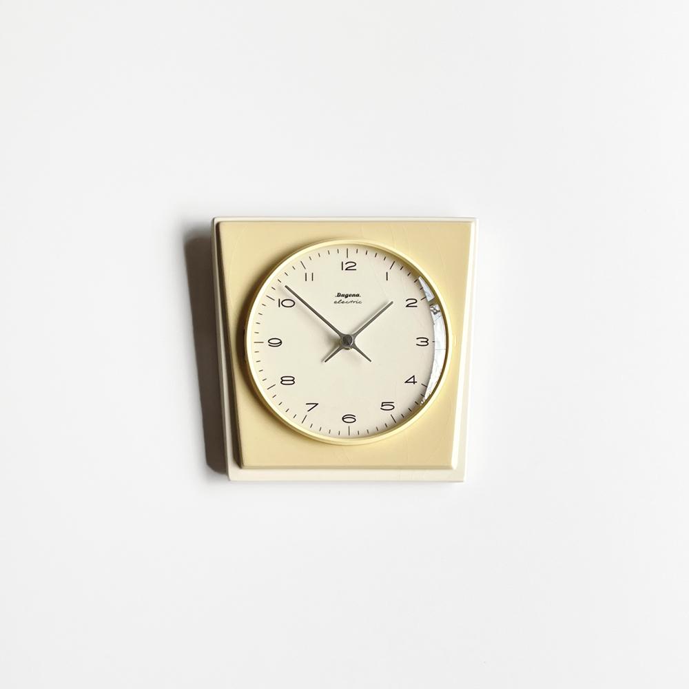 1970s Germany Dugenda ceramic wall clock