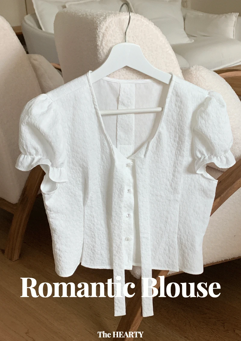 로맨틱 블라우스 _ 플라워자가드