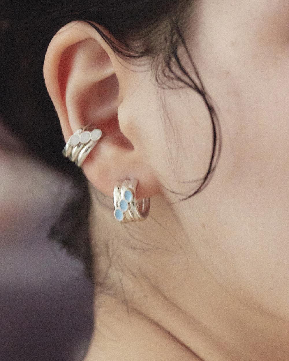 낮 물빛 흐름 귀걸이 04