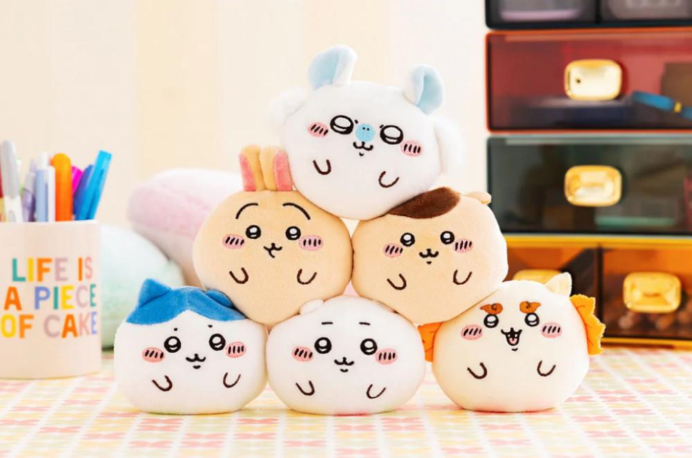 치이카와 하치와레 우사기 만마루 장식인형