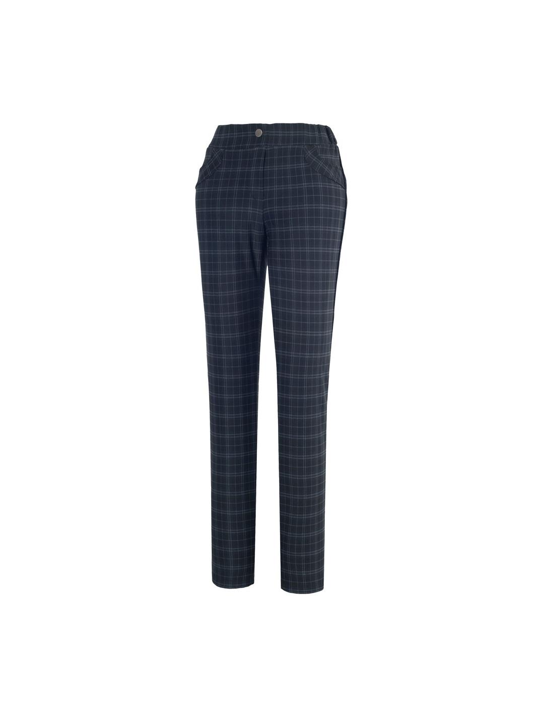 [임페리얼] 여성 겨울 타탄체크 포인트 밍크 본딩 레깅스 블랙 (PTY740139)