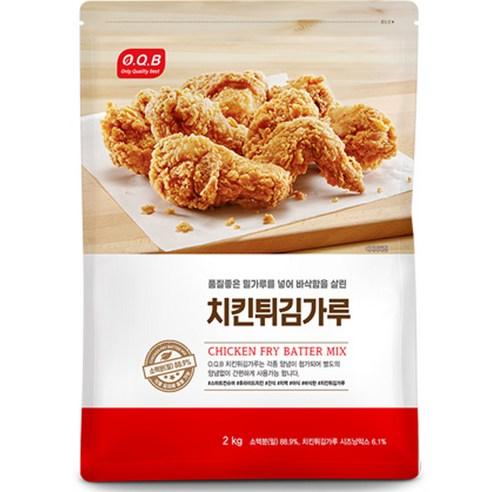 OQB 치킨튀김가루, 2kg, 1개 - 튀김가루/빵가루 | 쿠팡