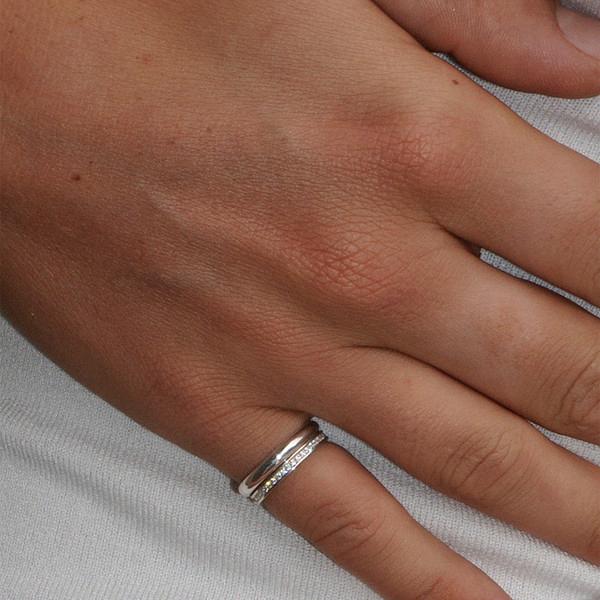 PACE GUARD RING SILVER