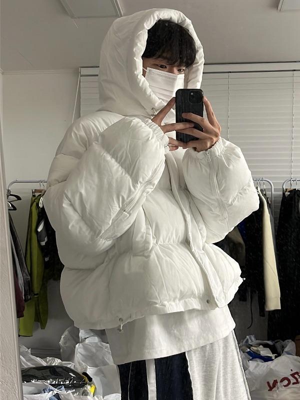 [왓어룩 추천] Or hood crop padding