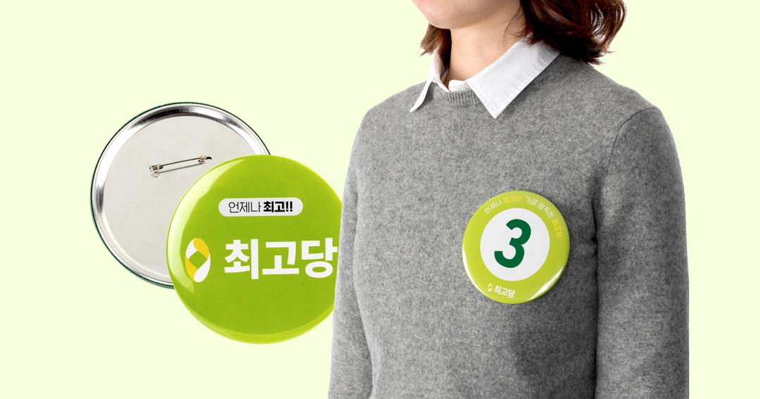 핀 버튼