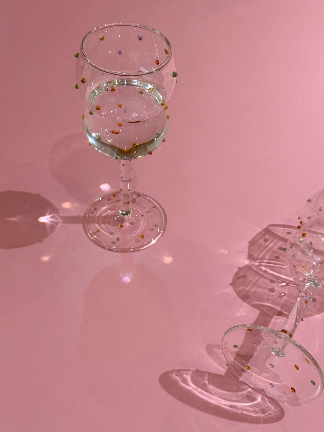 [스튜디오 반느] 쥬얼리 고블렛 글라스(JEWELRY GOBLET GALSS) Ver.2