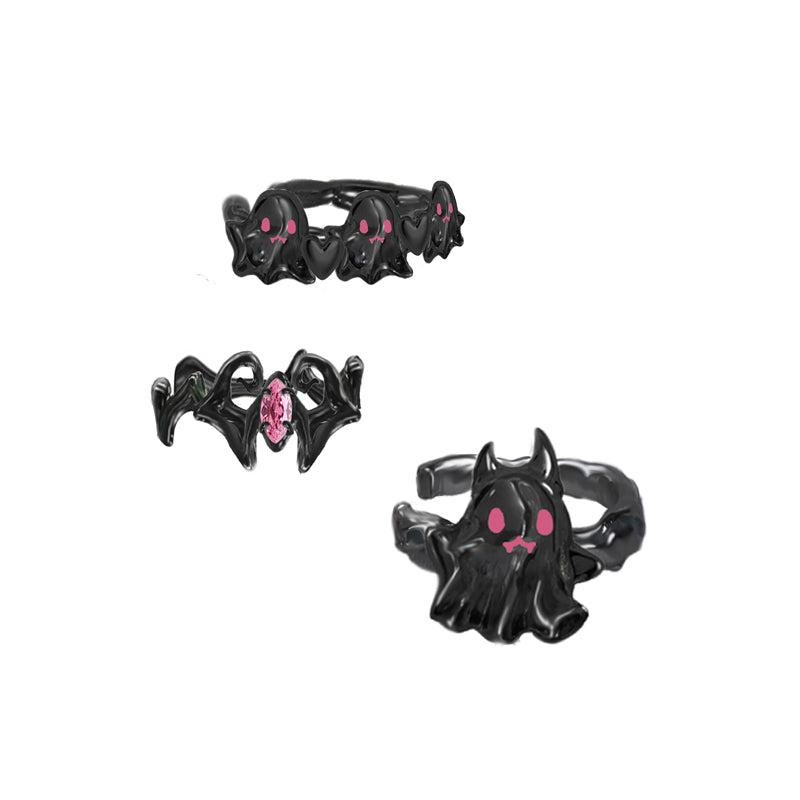 Carnival Ghost Mini Bat Cuffs