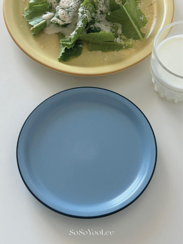 Claris Plate 4size 6color/ 클라리스 감성 카페 파스텔 접시