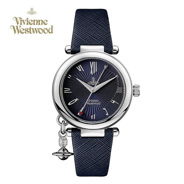 [VIVIENNE WESTWOOD] 비비안웨스트우드 [비비안웨스트우드] 여성 가죽시계 VV006SLDBL