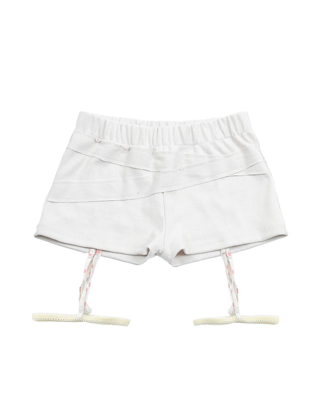 Bandage Garter Shorts BabyYellow