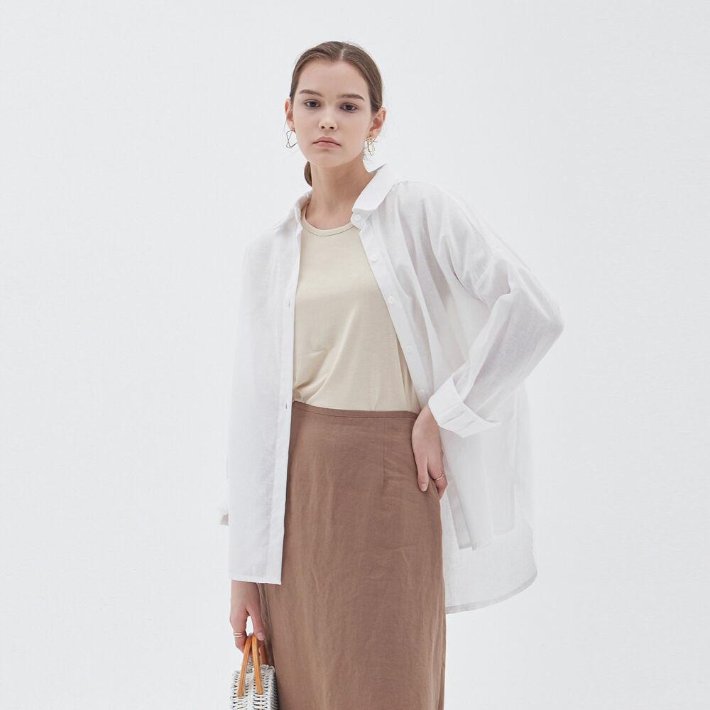 PURE LINEN SHIRT_WHITE