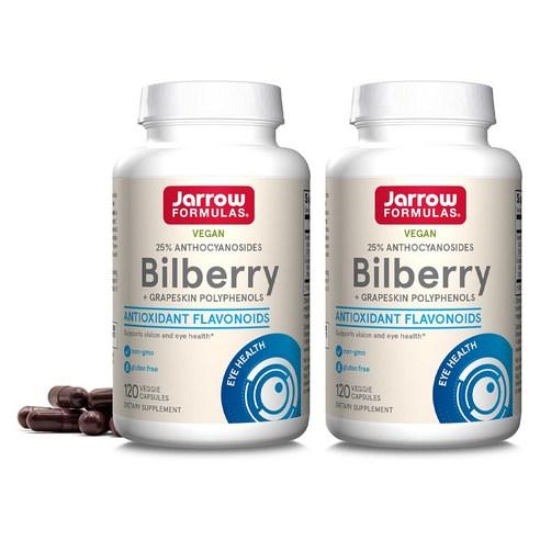 재로우 빌베리 + 그레이프스킨 폴리페놀 베지 캡, 120정, 2개 - 빌베리 | 쿠팡