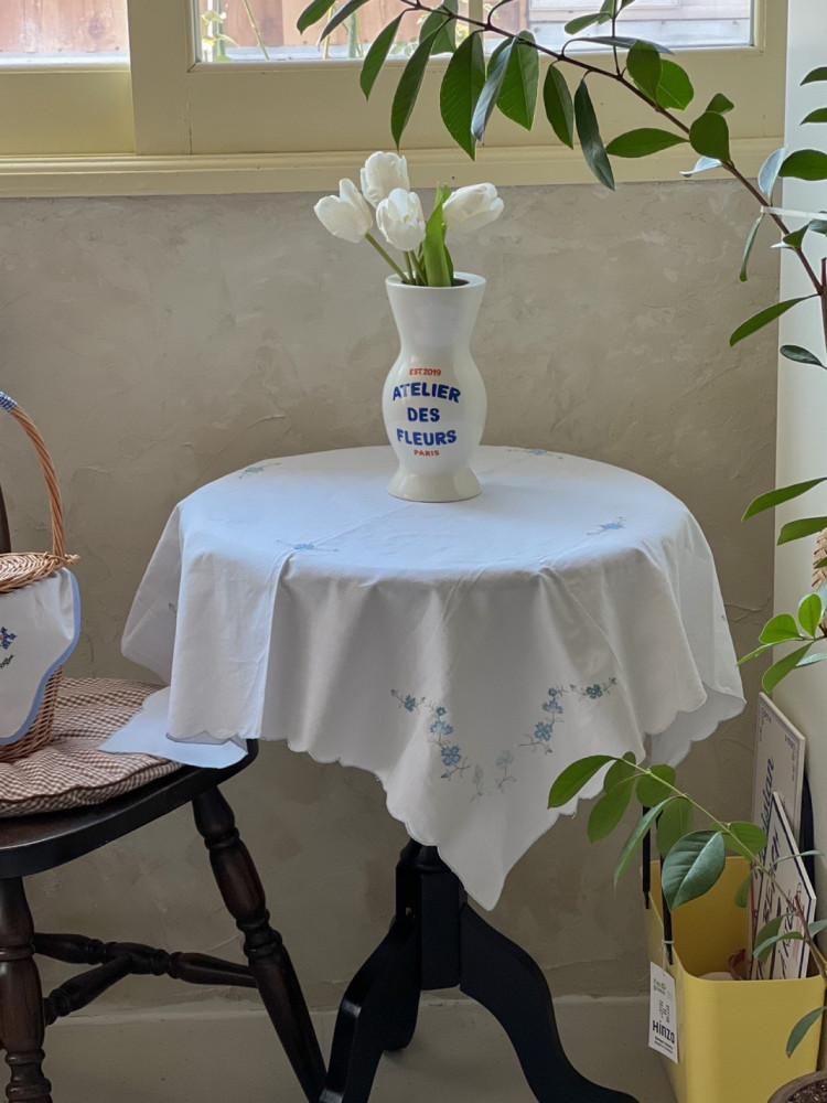 프렌치 자수 빈티지 식탁보 테이블보 매트