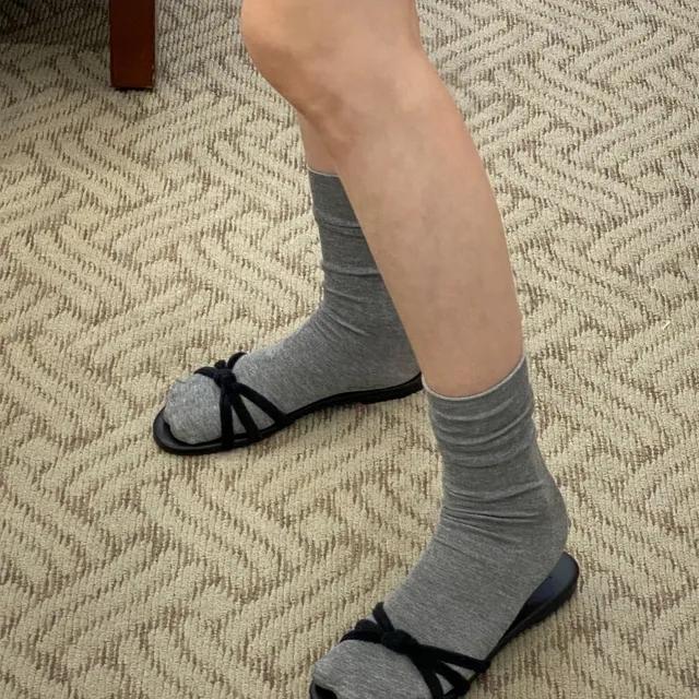 써, (발레코어,발등까짐없음!!슬리퍼까지 사랑스럽!!)무지개 매듭 여름슬리퍼(5컬러)