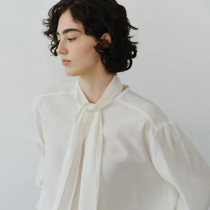 [2차 리오더] Roel tie blouse_2colors