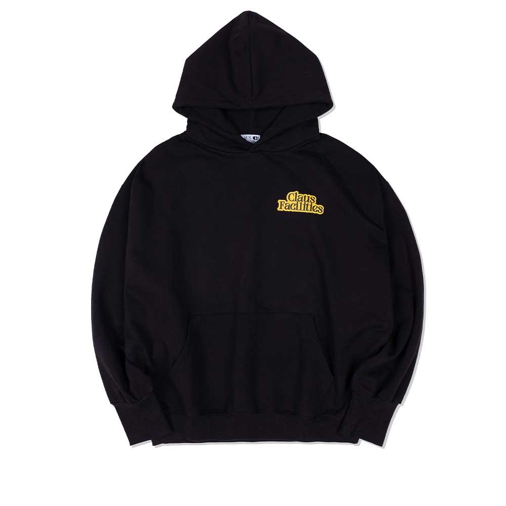 C/F WASHED HOODIE BLACK