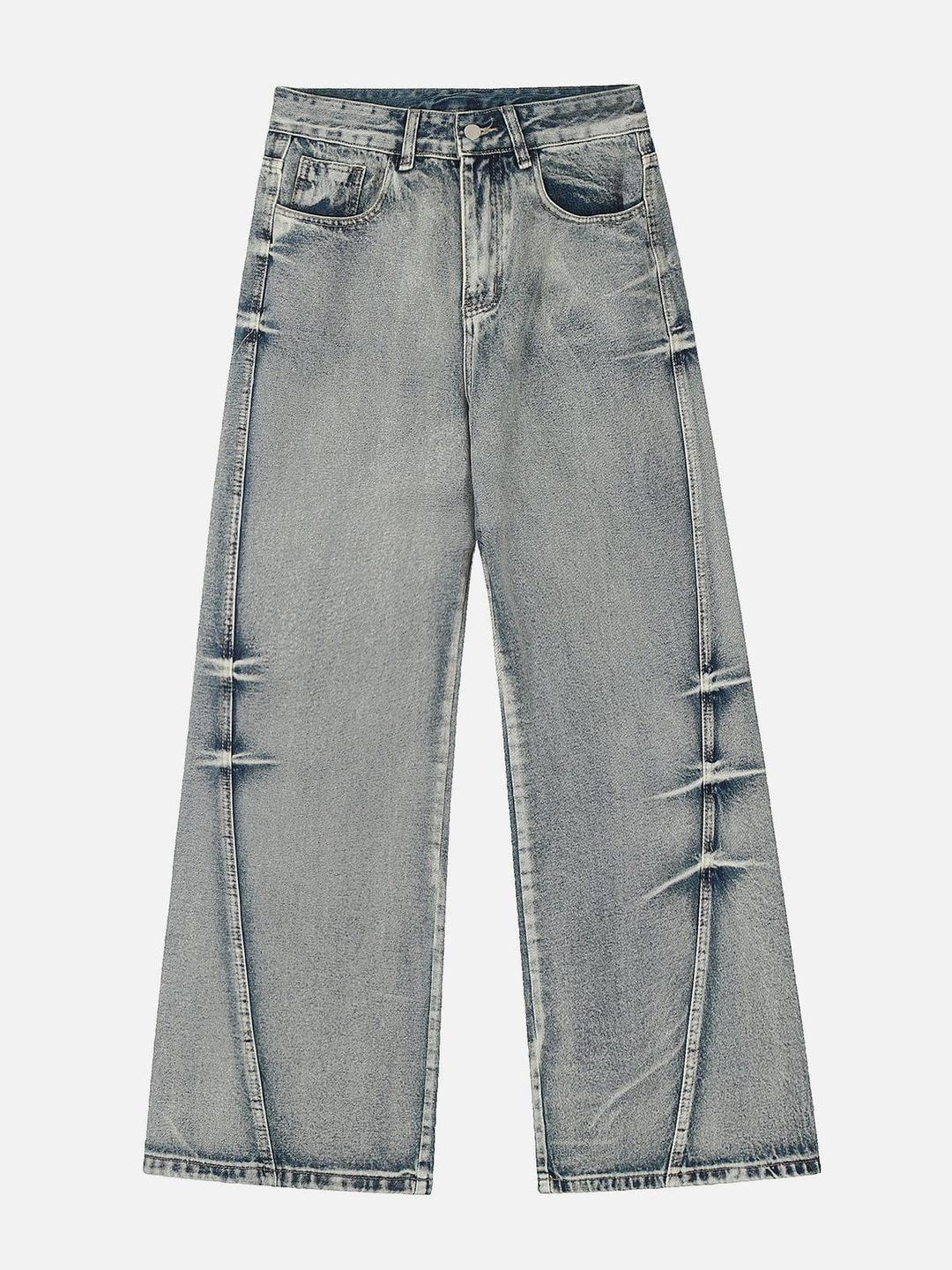 TALISHKO - Tie Dye Washed Jeans - Blue / 29