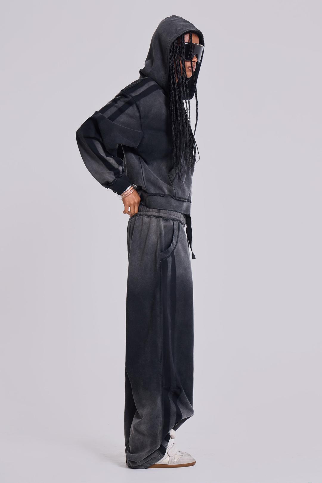 Sporty Baggy Monster Joggers - XS / Grey