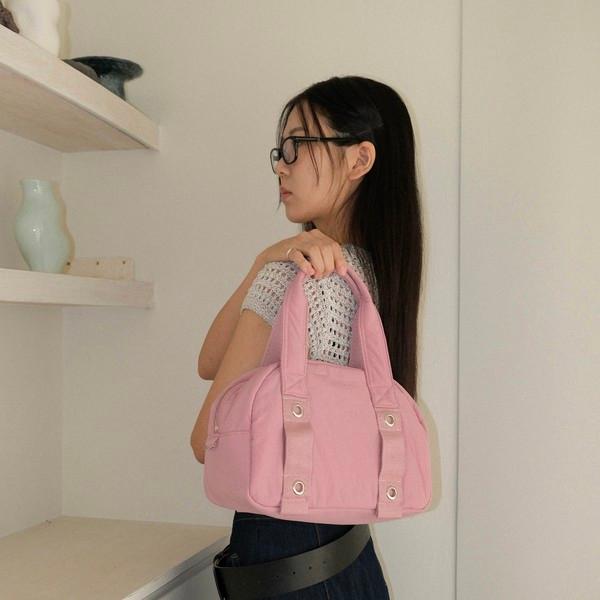 【Nuyet】Devil round boston bag 누엣 누엣 Devil round boston bag - 위시버킷 - 위시버킷