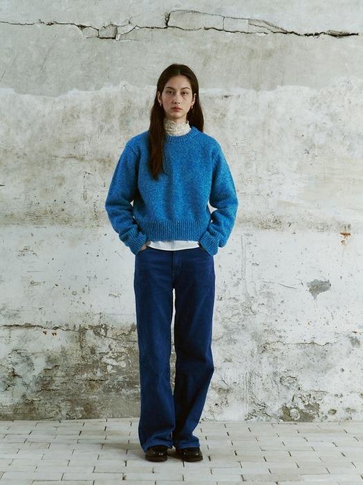 Azure Corduroy Pants Blue_F253PT02