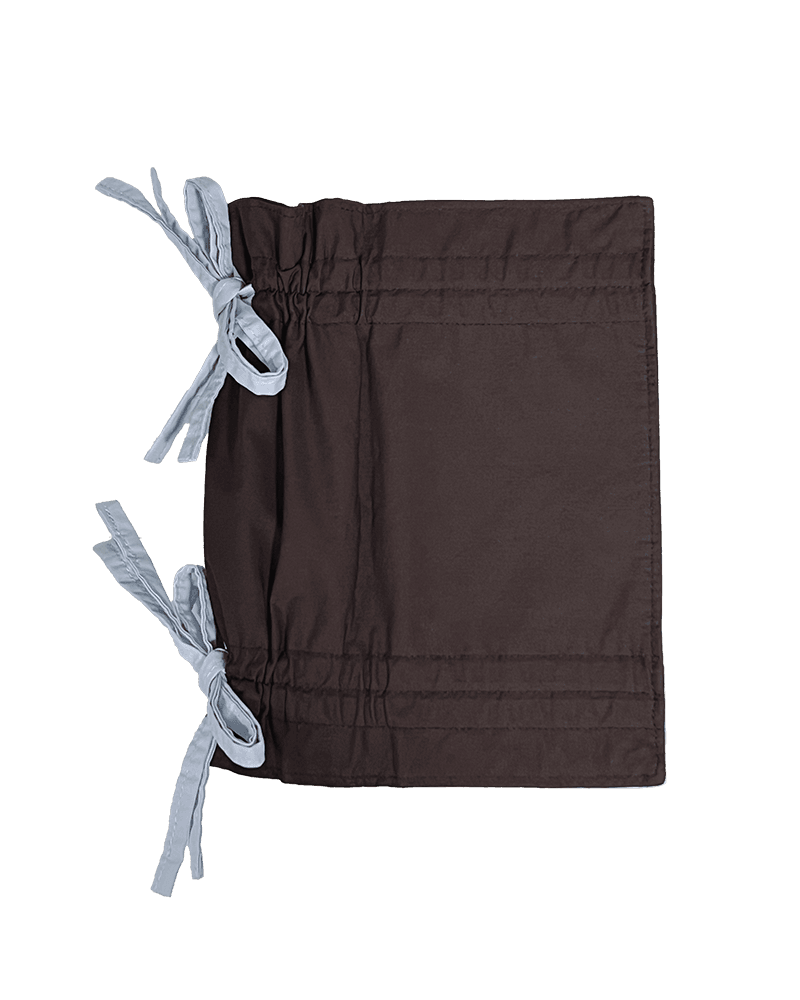 Drawstring Book Cover_Brown